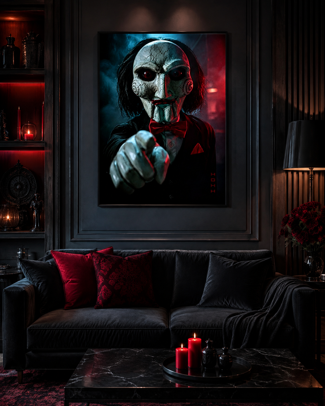 Creepy Puppet Horror Diamond Painting Kit