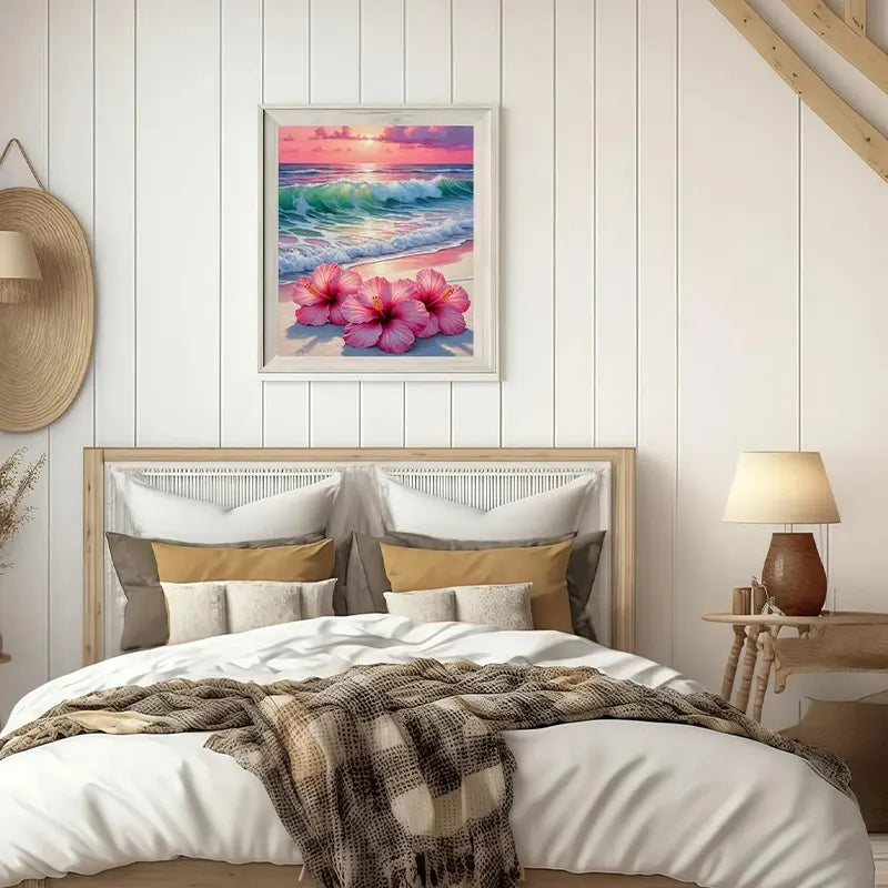 Coastal Blossom Breeze – 12.0" x 16.0"