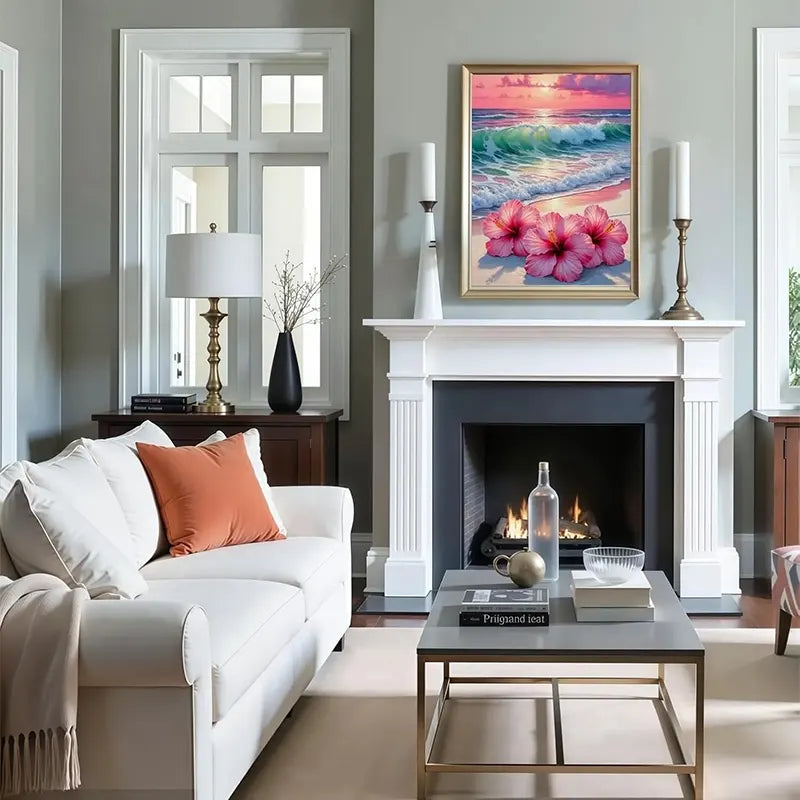 Coastal Blossom Breeze – 12.0" x 16.0"