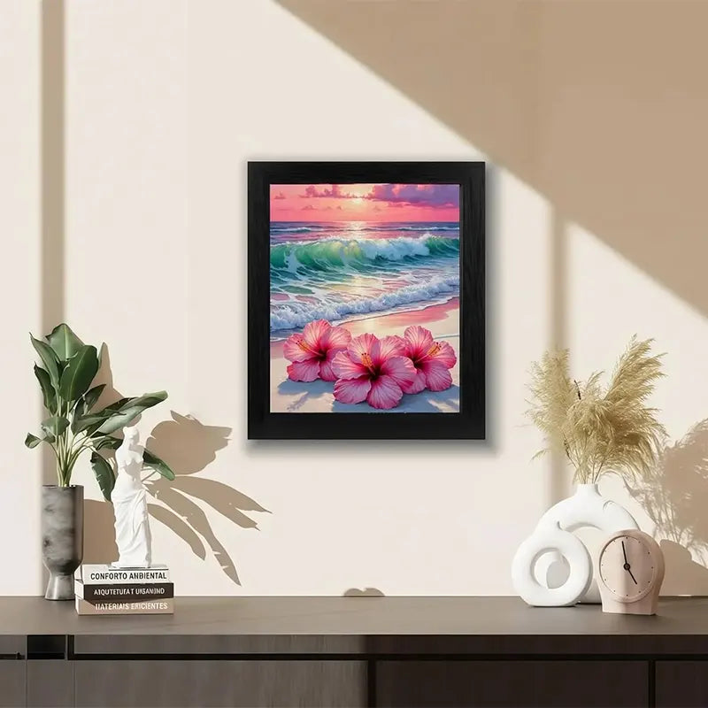 Coastal Blossom Breeze – 12.0" x 16.0"