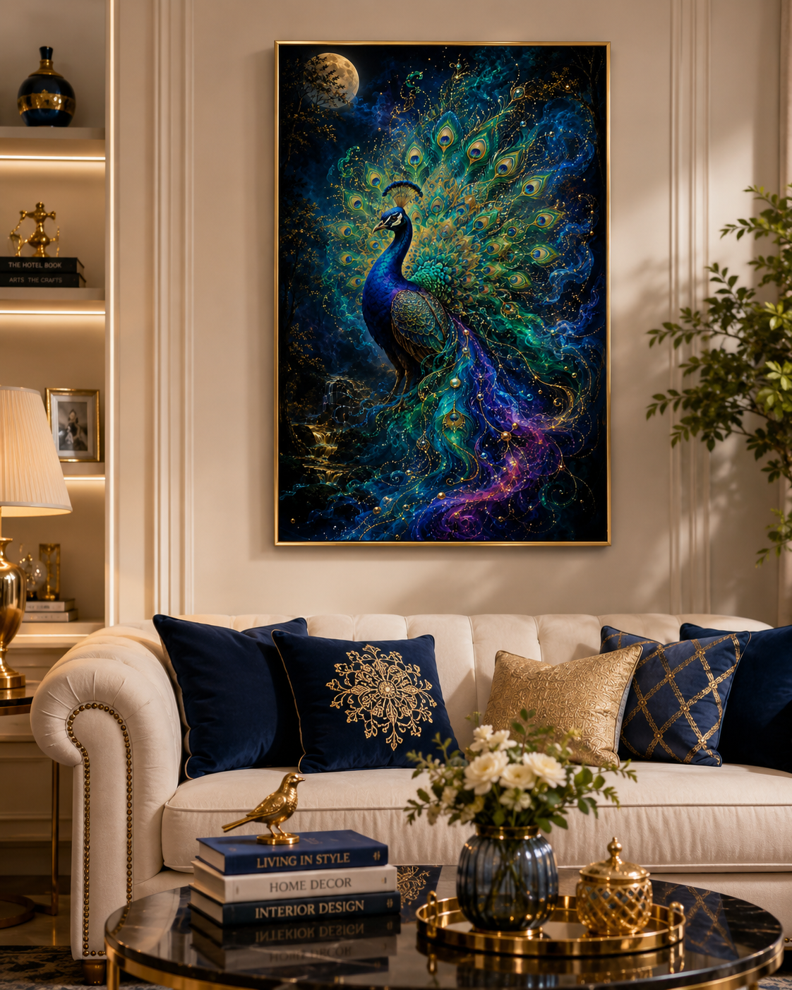 Mystical Peacock Diamond Painting Kit