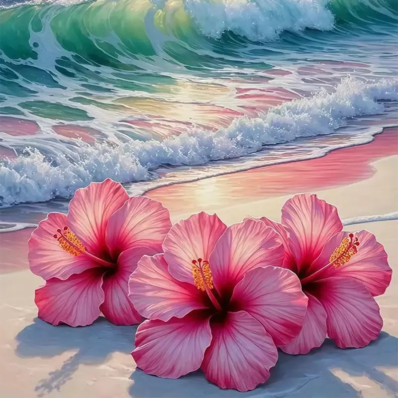 Coastal Blossom Breeze – 12.0" x 16.0"