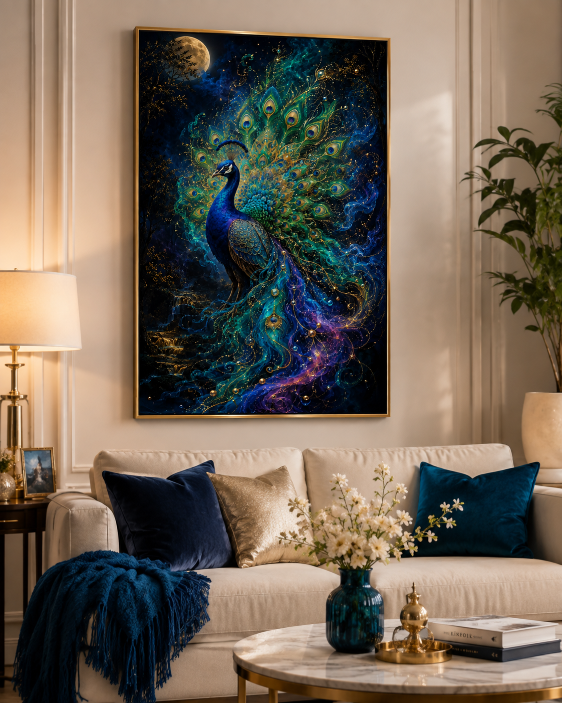 Mystical Peacock Diamond Painting Kit