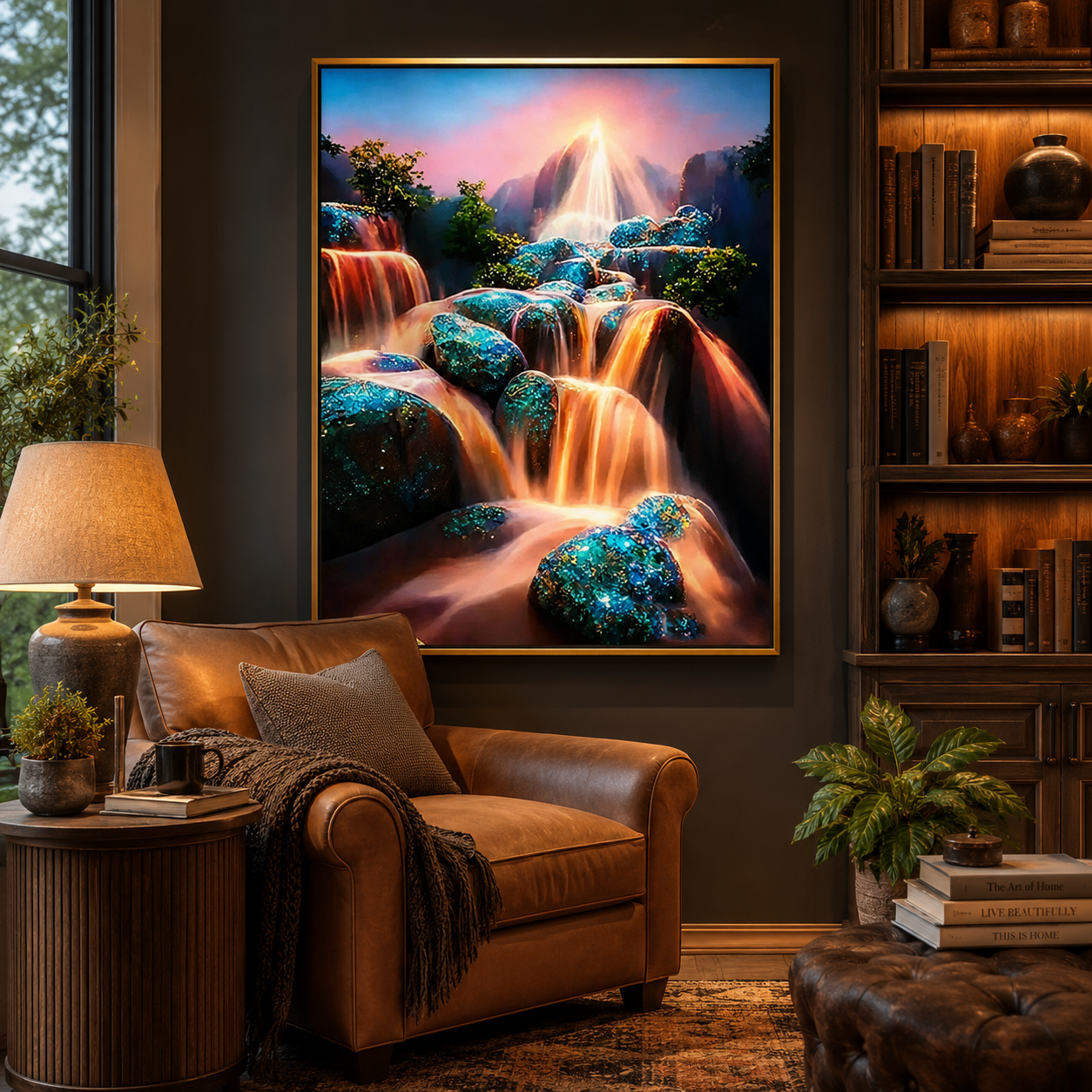 Magical Waterfall Wall Art FJ13-11.8"x 15.7&