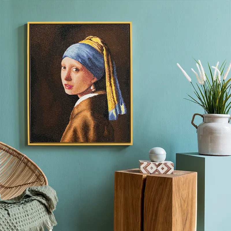 Pearl Earring Classic Art 19.3×23.2in