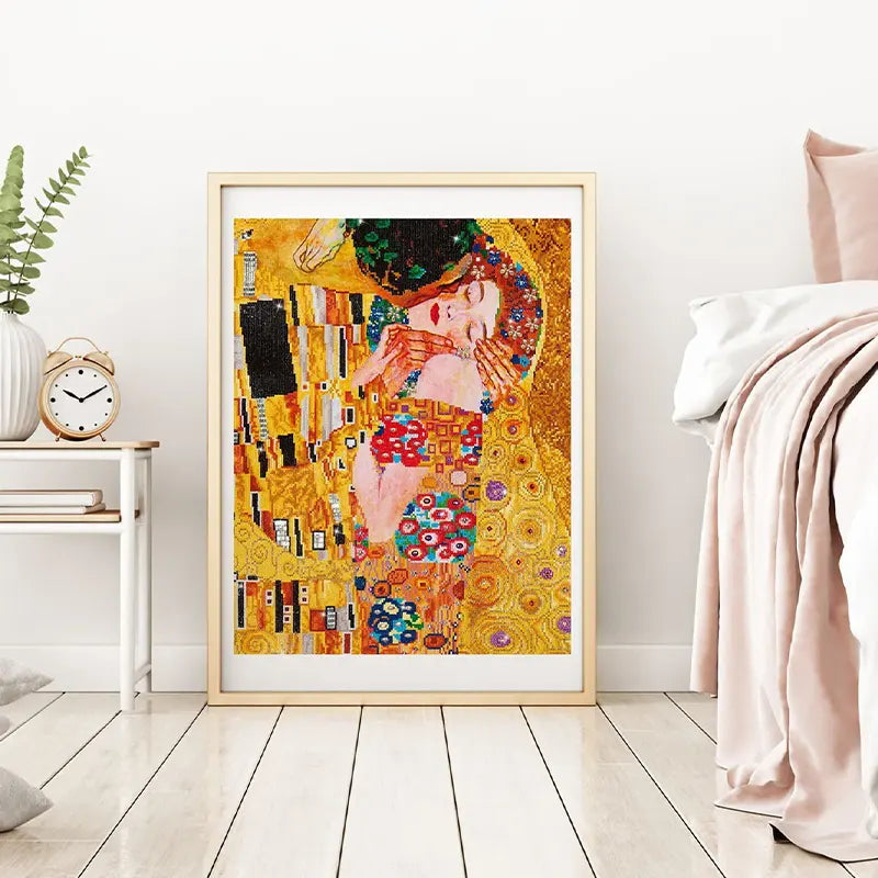 Eternal Golden Embrace – 22.0" x 28.0"