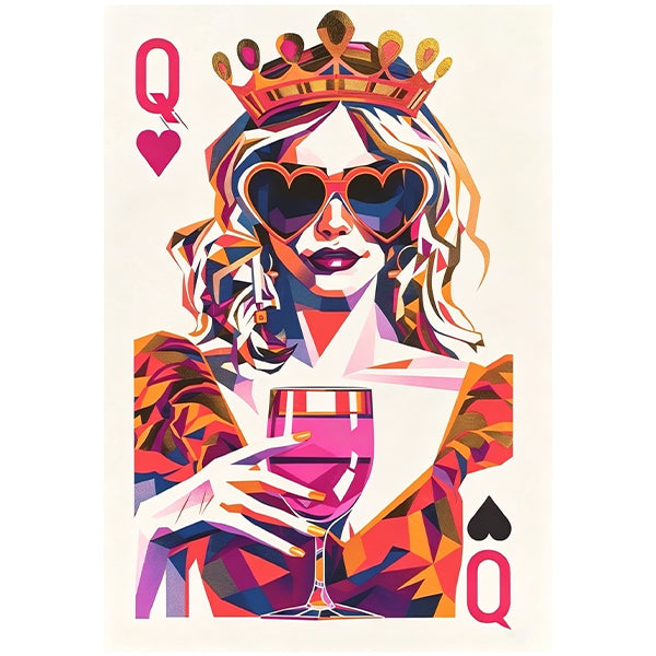 Pop Art Queen Wall Art RW11