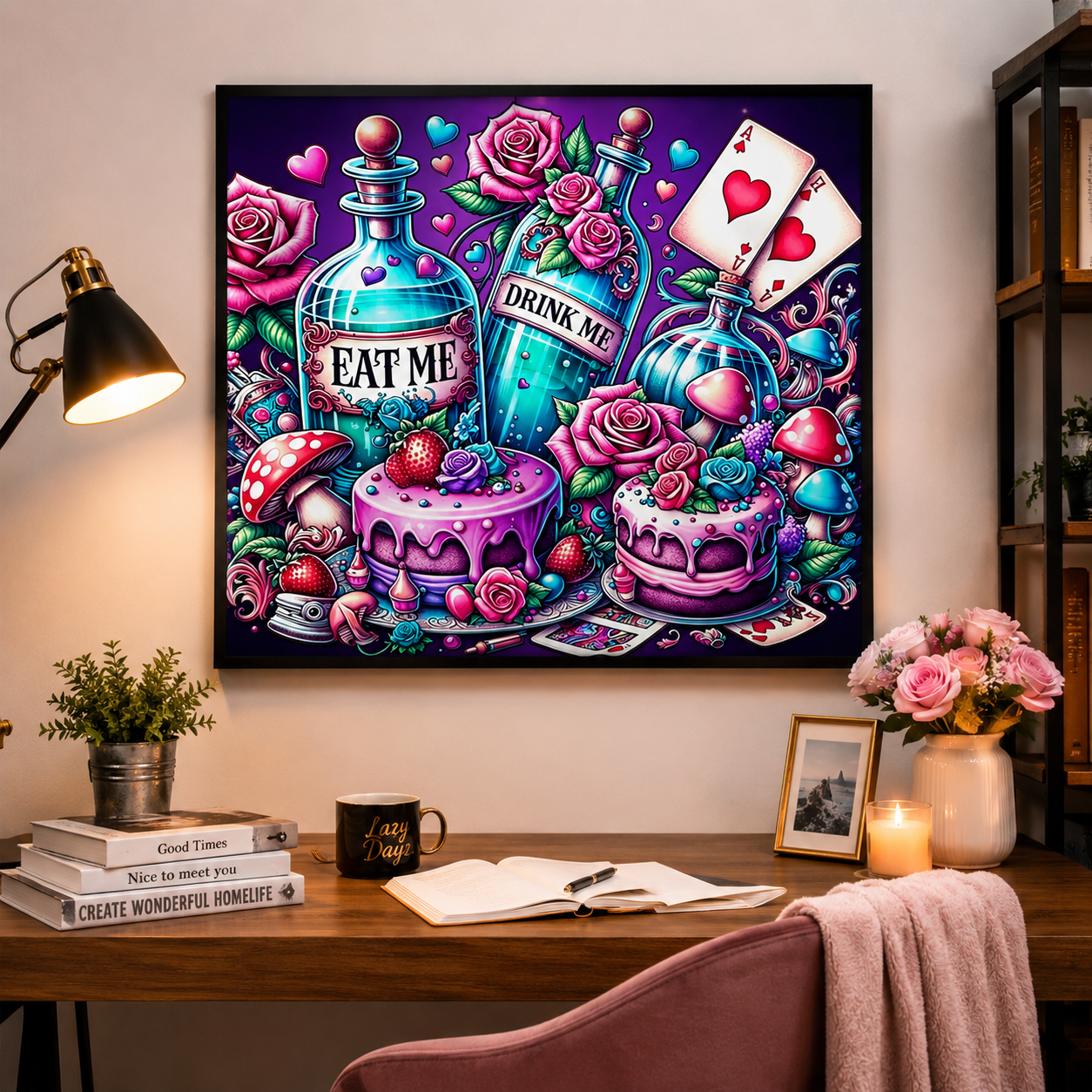 Eat Me Drink Me Wall Art HX01—11.8&