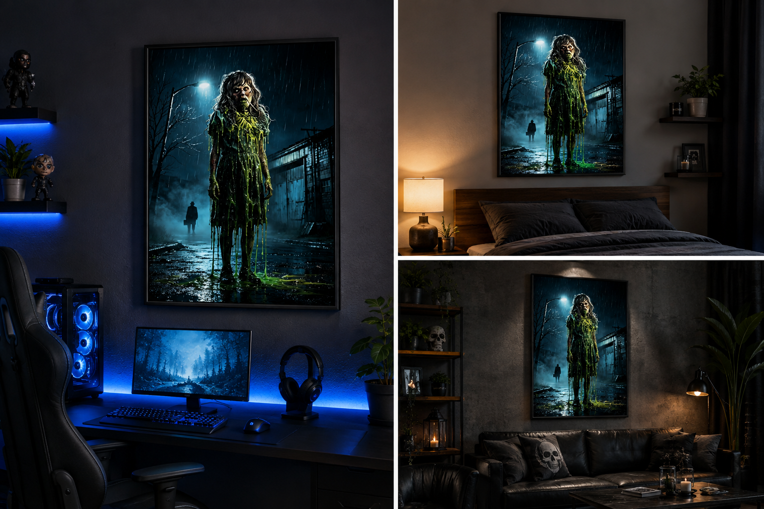 Toxic Horror Girl Diamond Painting Kit
