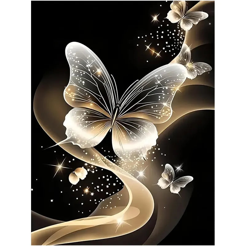 Twilight Glow Butterfly 11.8" x 15.8"
