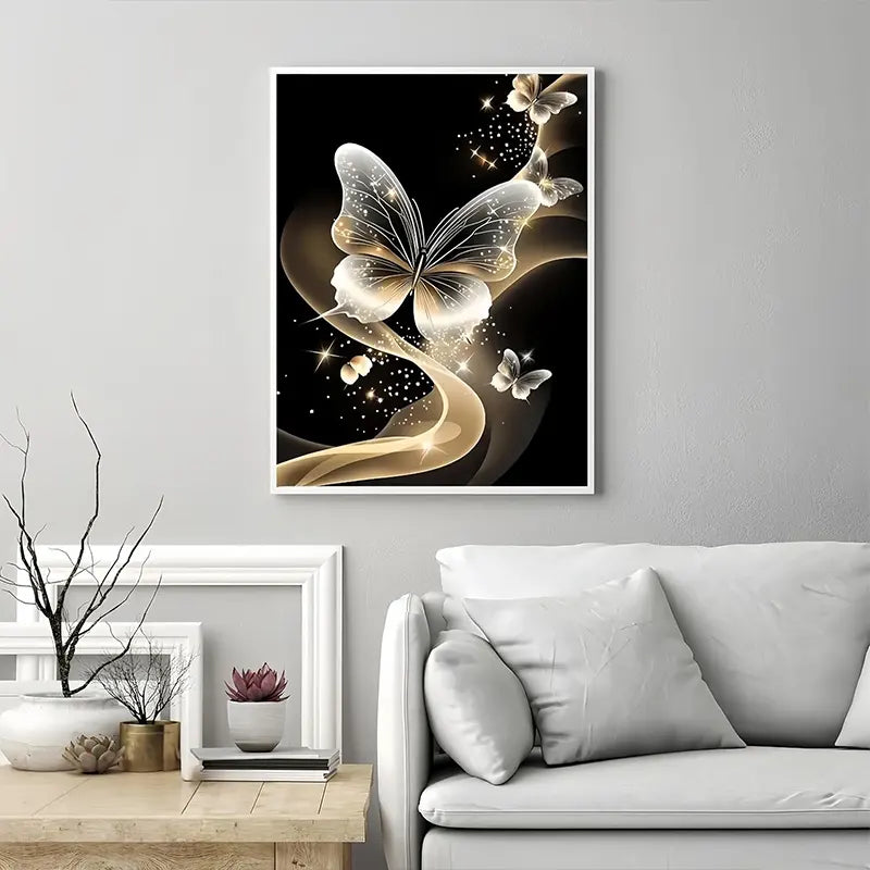 Twilight Glow Butterfly 11.8" x 15.8"