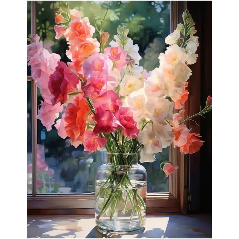 Floral Radiance Gem Kit 12" x 16"