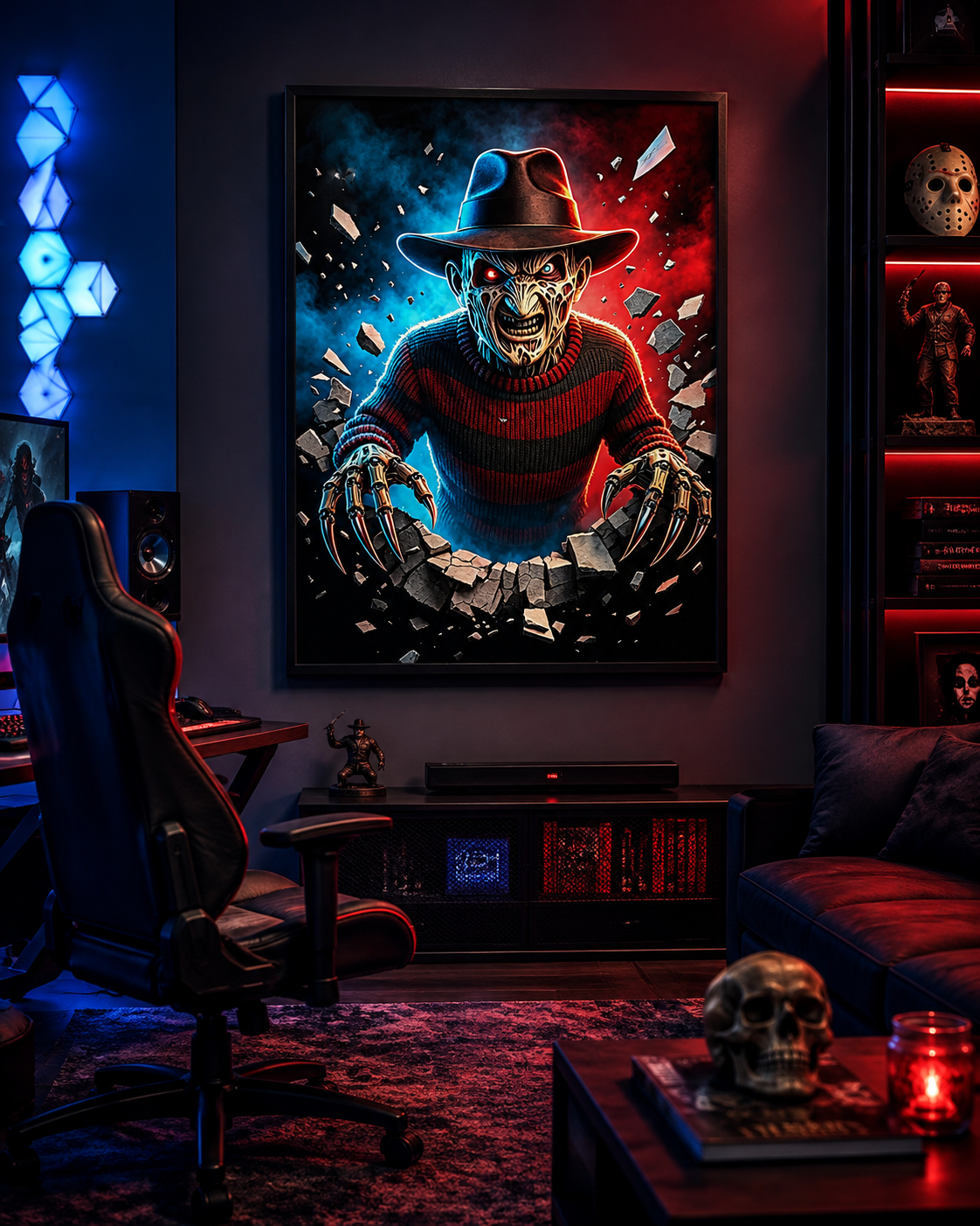 Nightmare Claw Horror Diamond Painting Kit