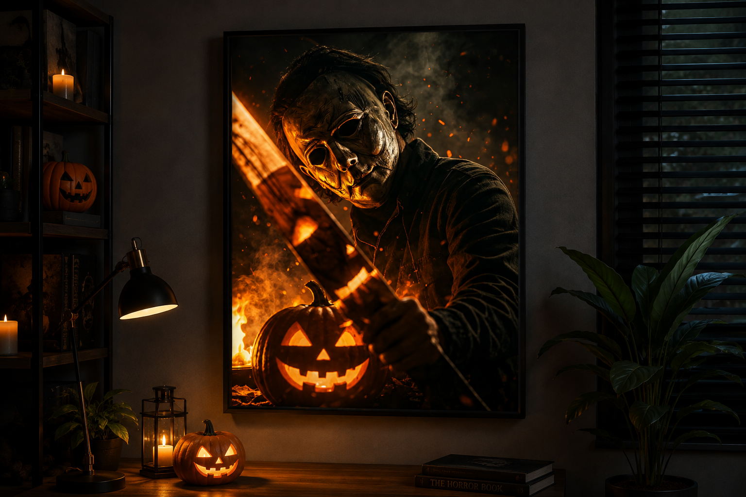 Halloween Masked Killer Diamond Painting Kit