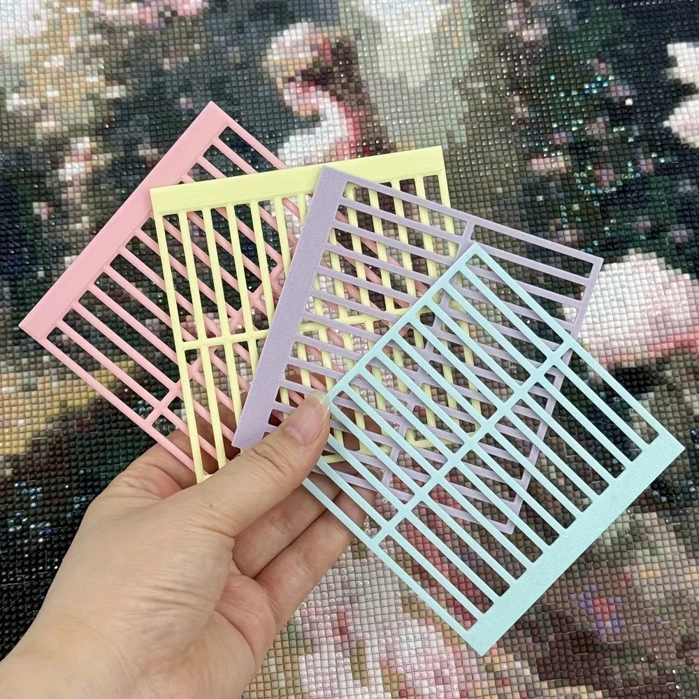 Diamond Painting Alignment Ruler Tool – DIY Rhinestone Art Grid Guide &amp; Precision Placement Accessory 💎