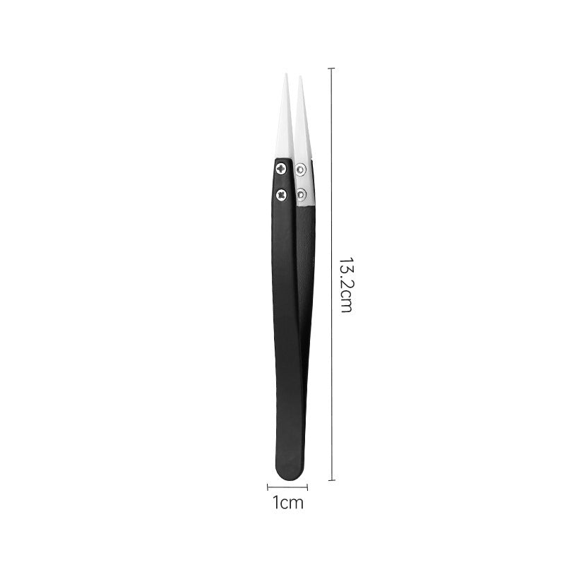 3-Piece Diamond Painting Precision Tweezers Set – Straight, Angled &amp; Curved Tips ✨