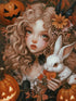 Gothic Halloween Bunny Girl