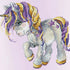 Starlit Unicorn Dream – 13.8" x 12.6"