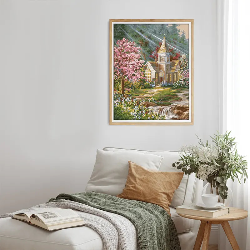 Spring Meadow Sanctuary – 22.0" x 28.0"