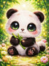 Cute Baby Panda Bamboo Forest