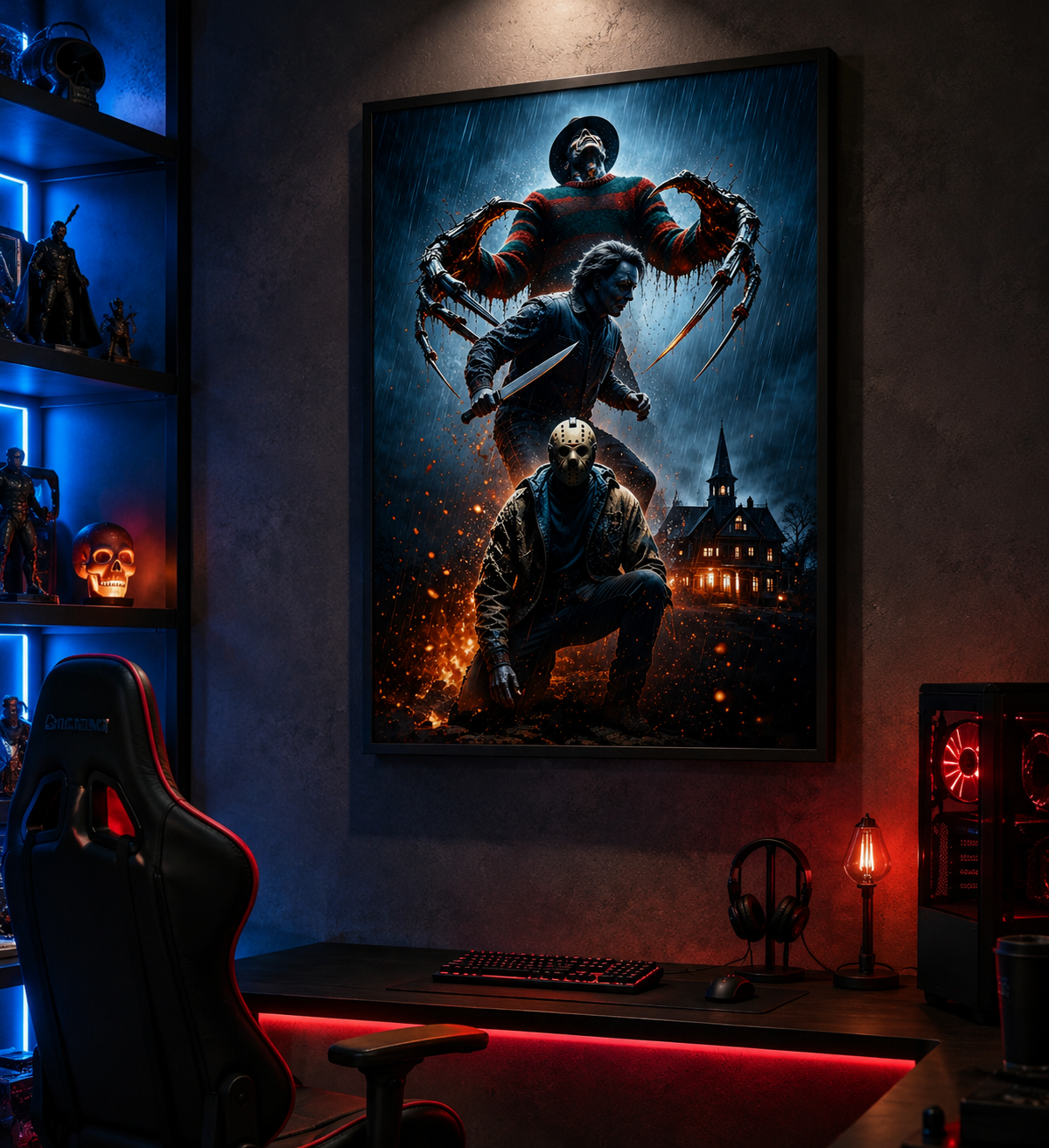 Slasher Horror Diamond Painting Kit-15.7&