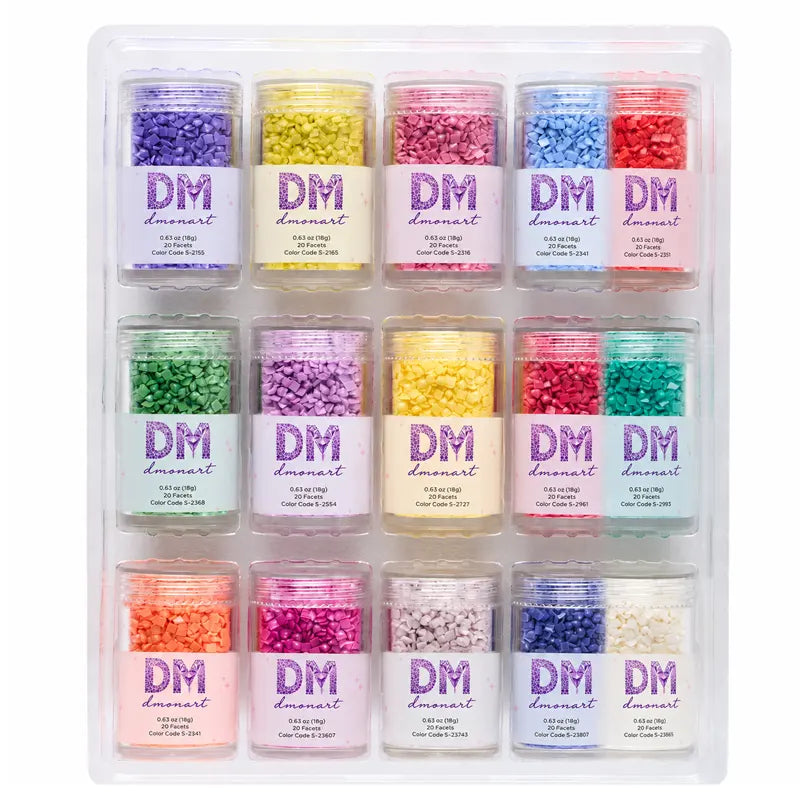 Diamond Painting Replacement Drills – Square &amp; Round Resin Diamonds ✨