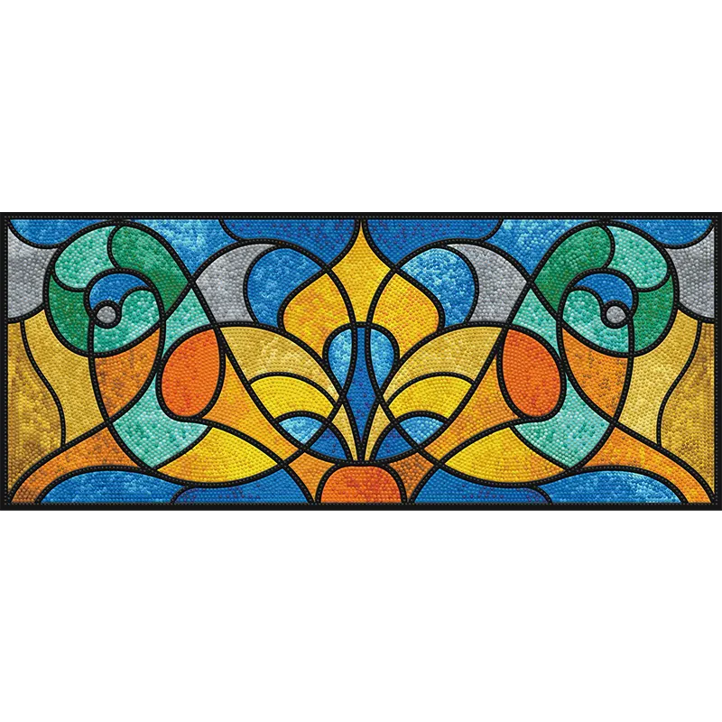 Stained Glass Diamond Art 22.8×9.5in