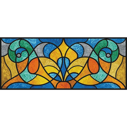 Stained Glass Diamond Art 22.8×9.5in