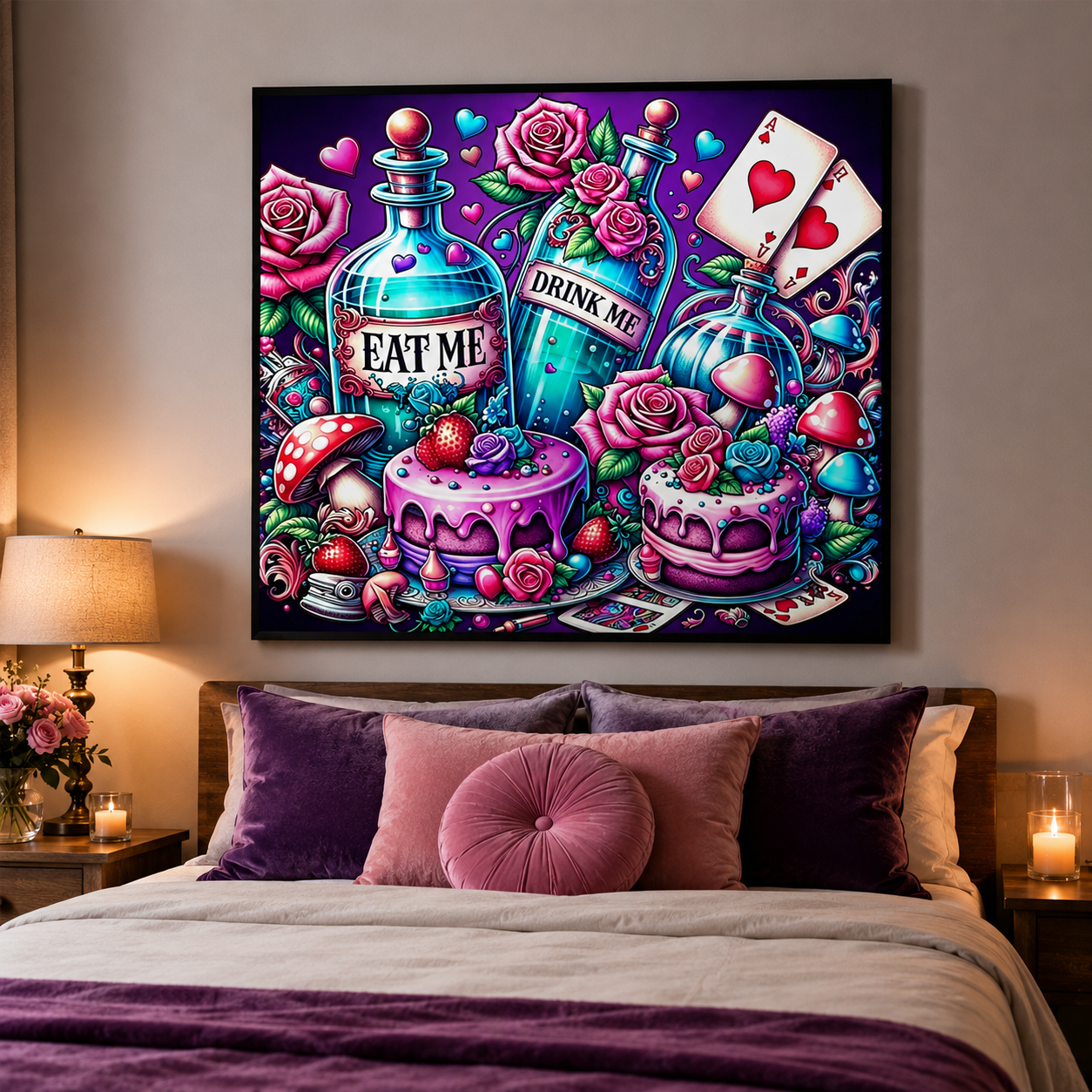 Eat Me Drink Me Wall Art HX01—11.8&