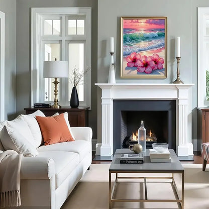 Coastal Blossom Breeze – 12.0" x 16.0"