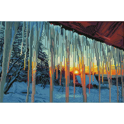 Winter Frost Art Diamond 18.5×12.2in
