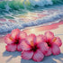 Coastal Blossom Breeze – 12.0" x 16.0"