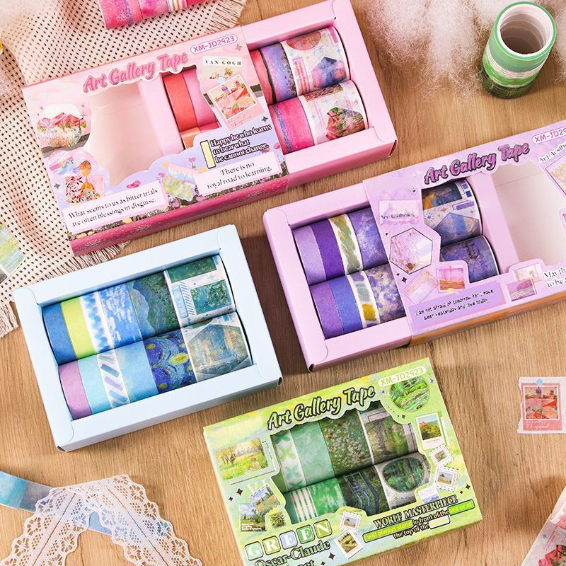 Diamond Painting Border Washi Tape Set – Decorative Art Gallery Frame Tape ✨