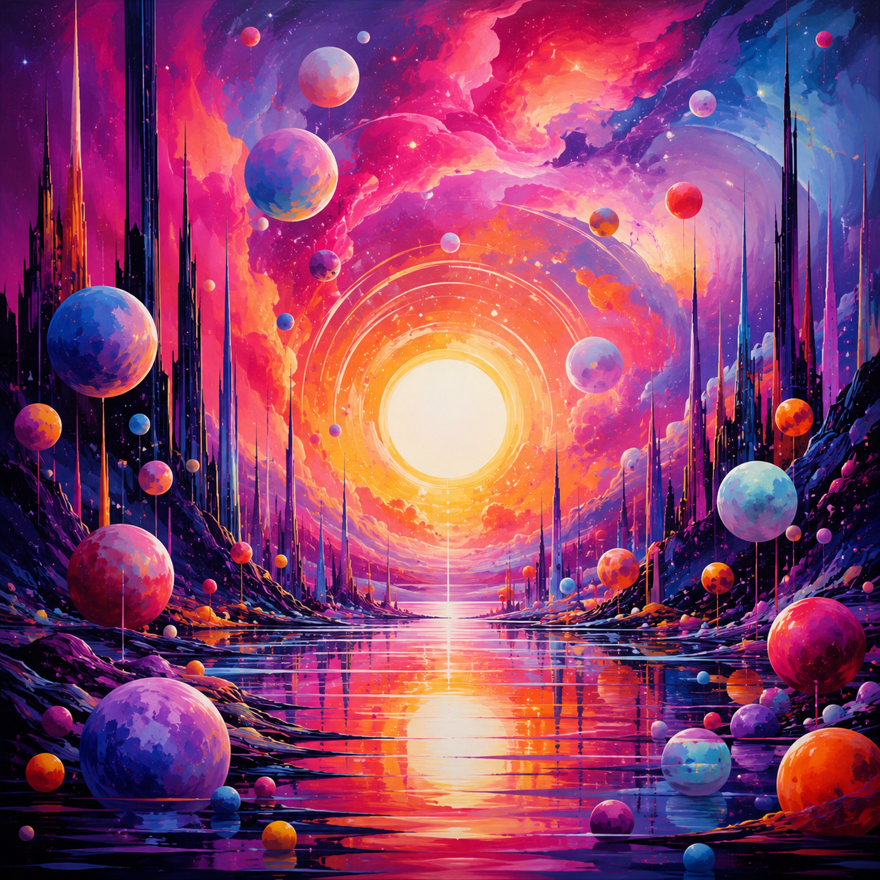 Cosmic Dreamscape Diamond Painting Kit