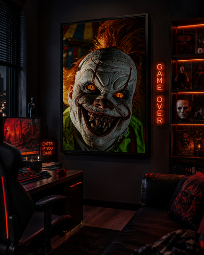 Evil Clown Horror Diamond Painting Kit