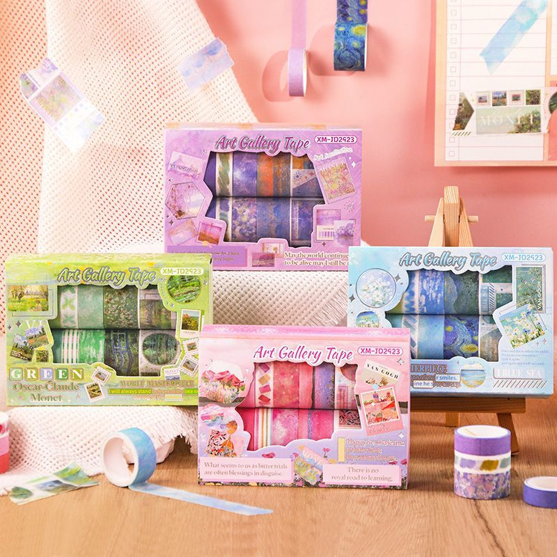 Diamond Painting Border Washi Tape Set – Decorative Art Gallery Frame Tape ✨