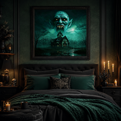 Haunted Vampire House Diamond Painting Kit