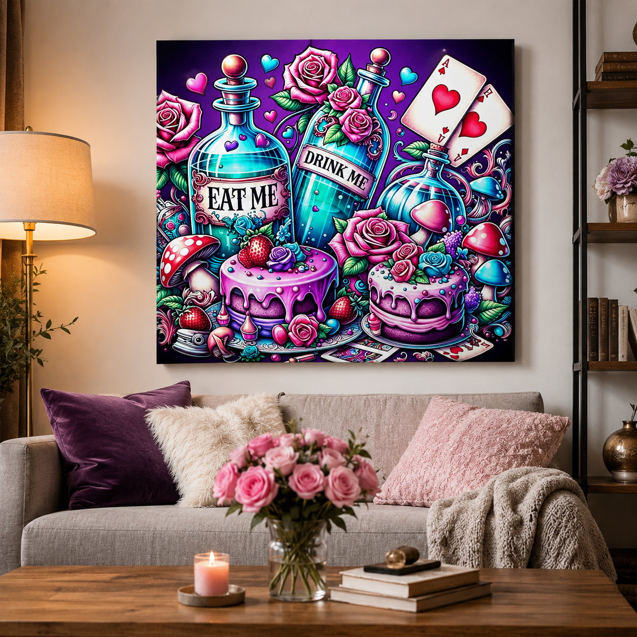 Eat Me Drink Me Wall Art HX01—11.8&