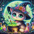 Magical Witch Cat