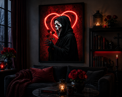Gothic Horror Rose Diamond Painting Kit-11.8" x 15.7"