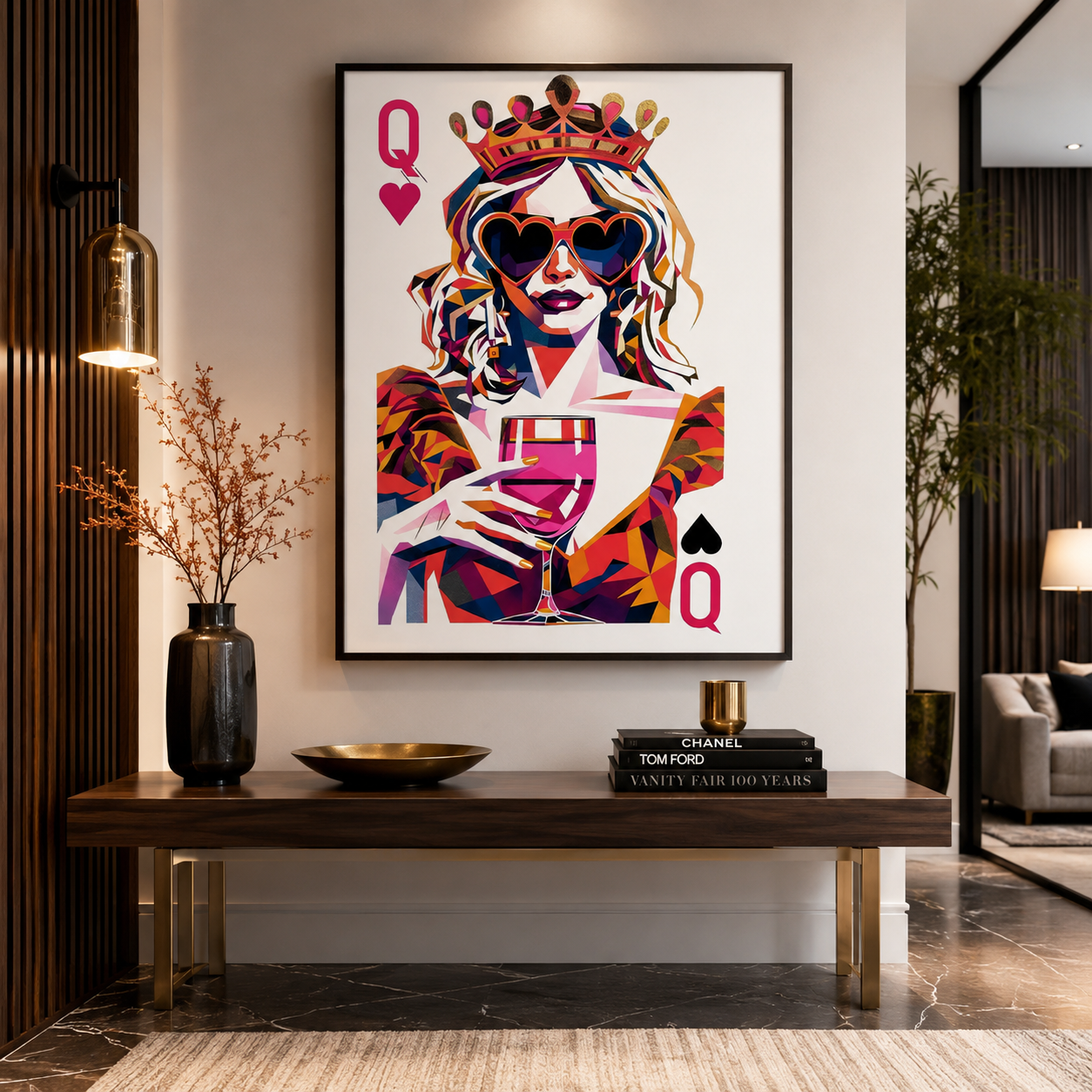 Pop Art Queen Wall Art 👑RW11-11.8"x 15.7&