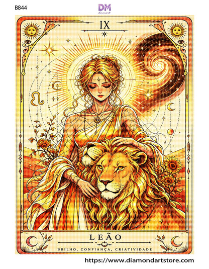 Mystic Zodiac Diamond Painting Collection – 12 Celestial Tarot DIY Art Kits