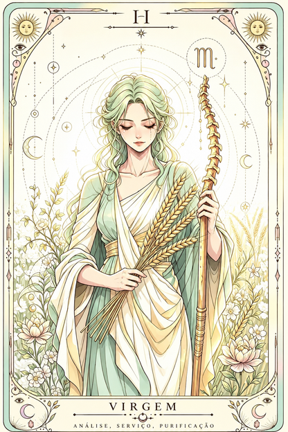 Mystic Zodiac Diamond Painting Collection – 12 Celestial Tarot DIY Art Kits