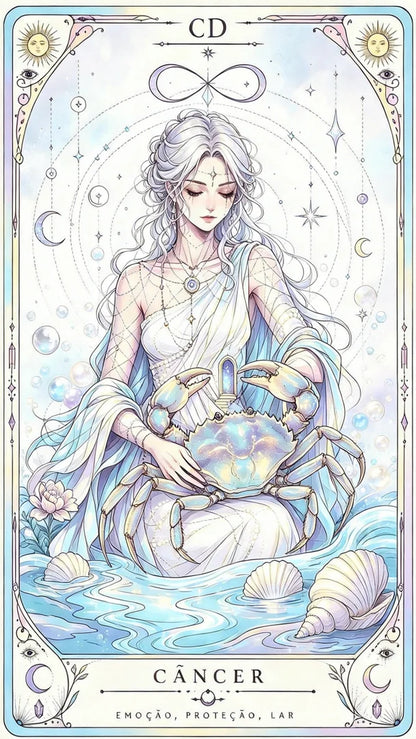 Mystic Zodiac Diamond Painting Collection – 12 Celestial Tarot DIY Art Kits