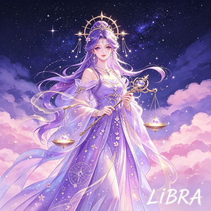 12 Zodiac Celestial Goddess Diamond Painting Kits – Fantasy Astrology DIY Wall Art