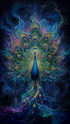 Elegant Peacock Diamond Painting Kit