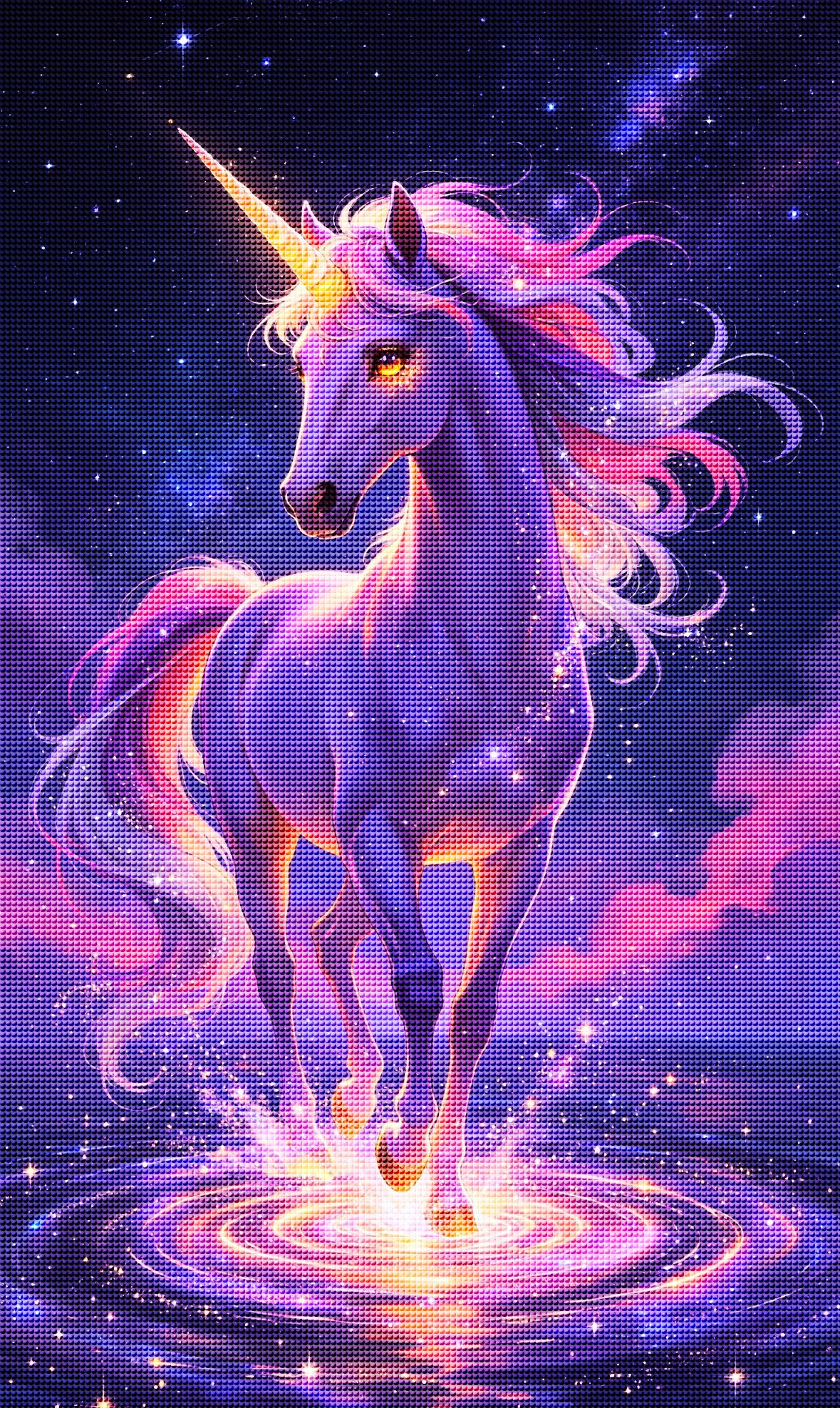 Celestial Unicorn Diamond Painting Kit