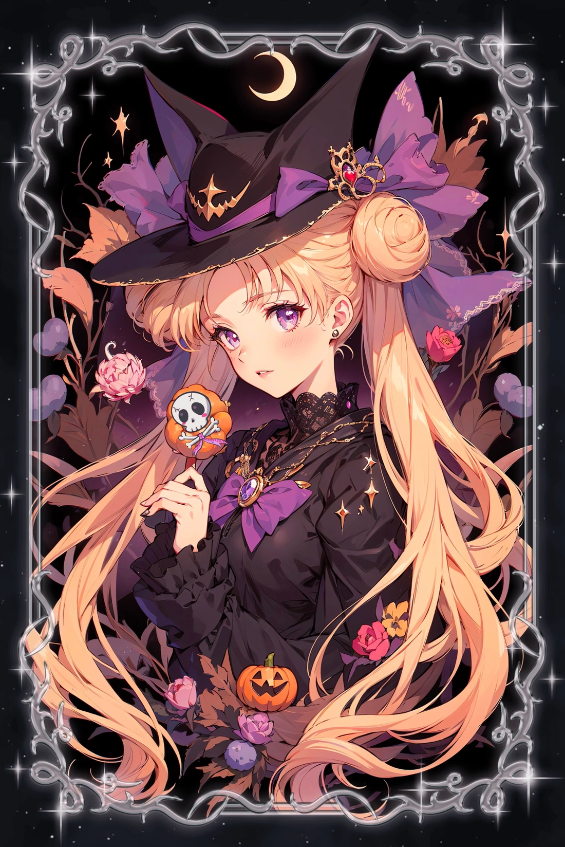Anime Witch Diamond Painting Kit