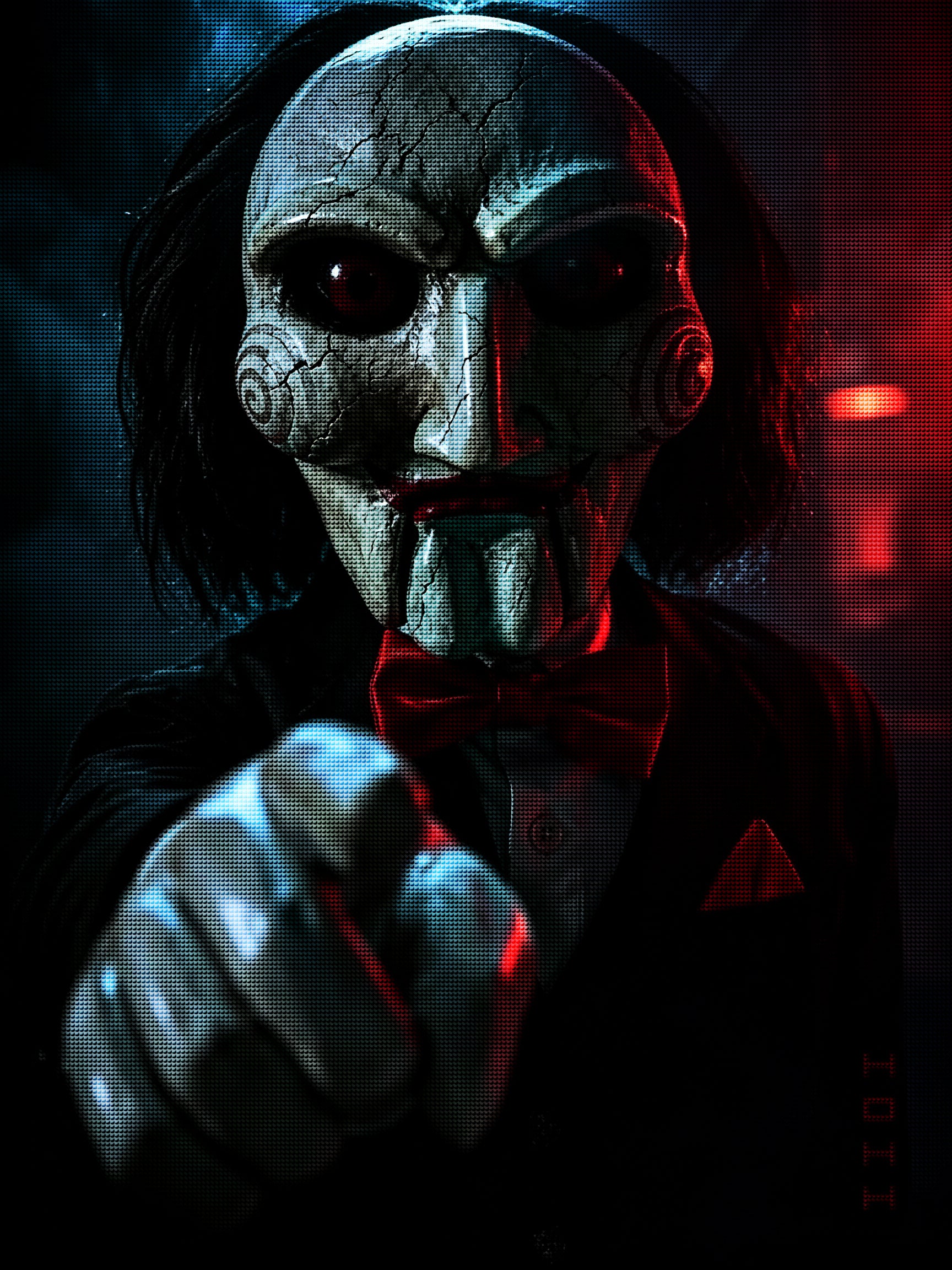 Creepy Puppet Horror Diamond Painting Kit