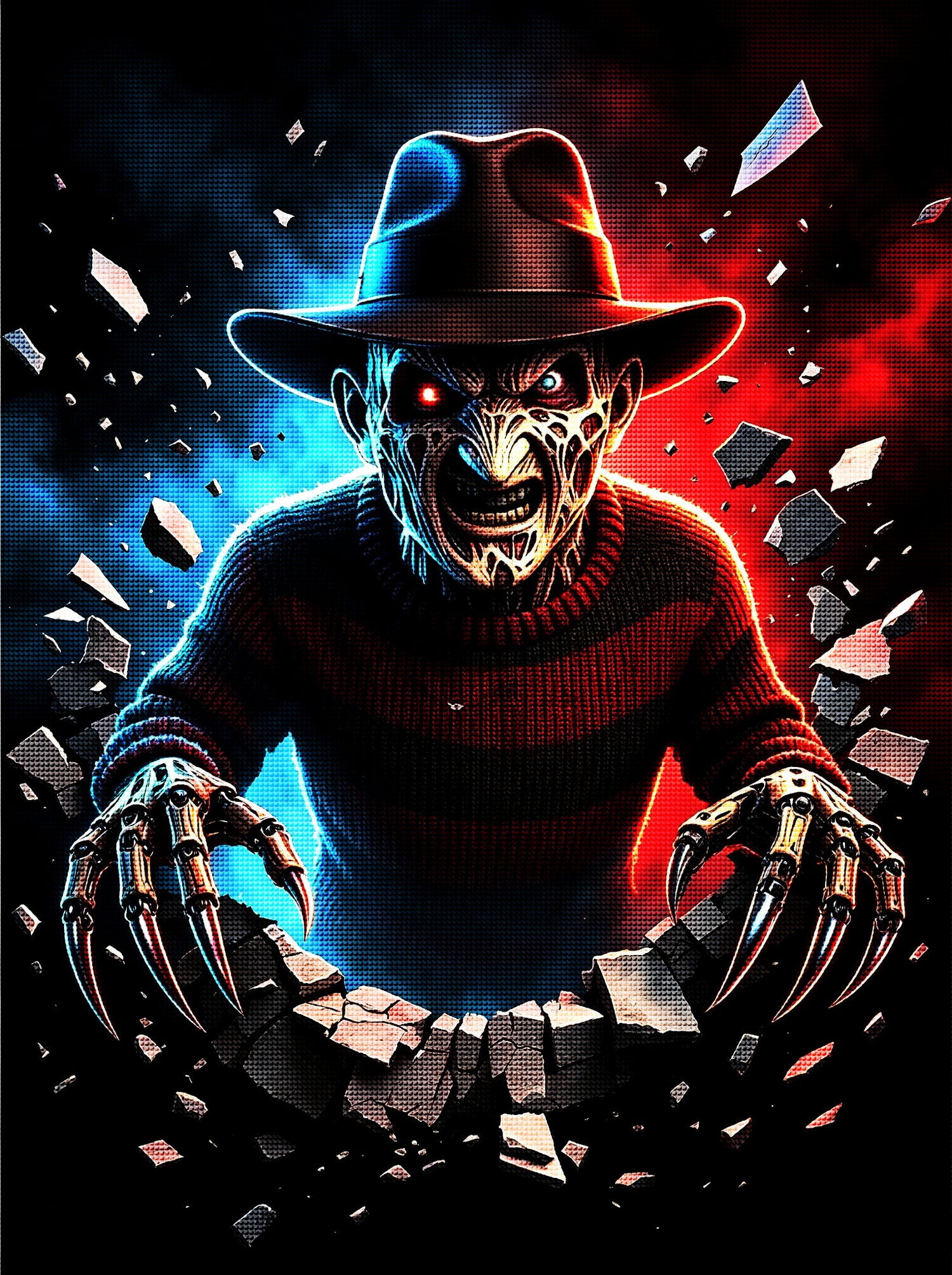 Nightmare Claw Horror Diamond Painting Kit